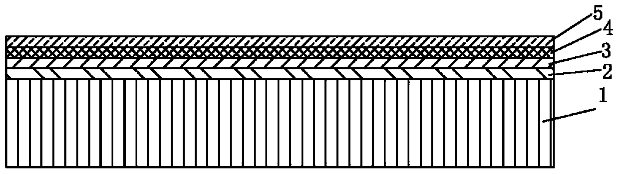 Slate ceramic tile with diamond gloss effect and preparation method thereof