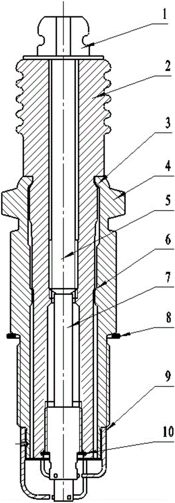 Enhanced discharge igniter for marine large-bore gas engine