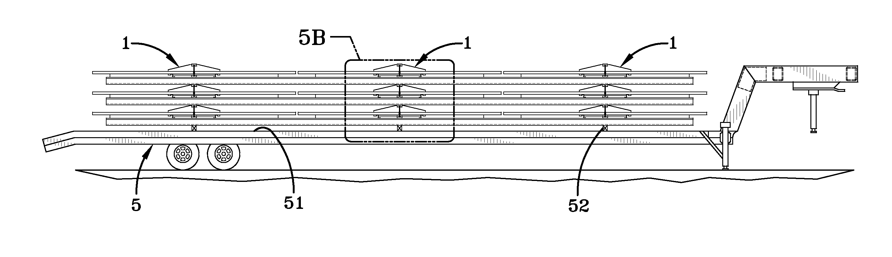 Panel rack support and protective system for stacking