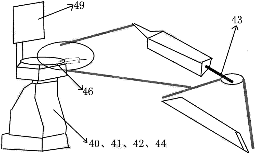 Puncturing probe and imaging system and method applying same