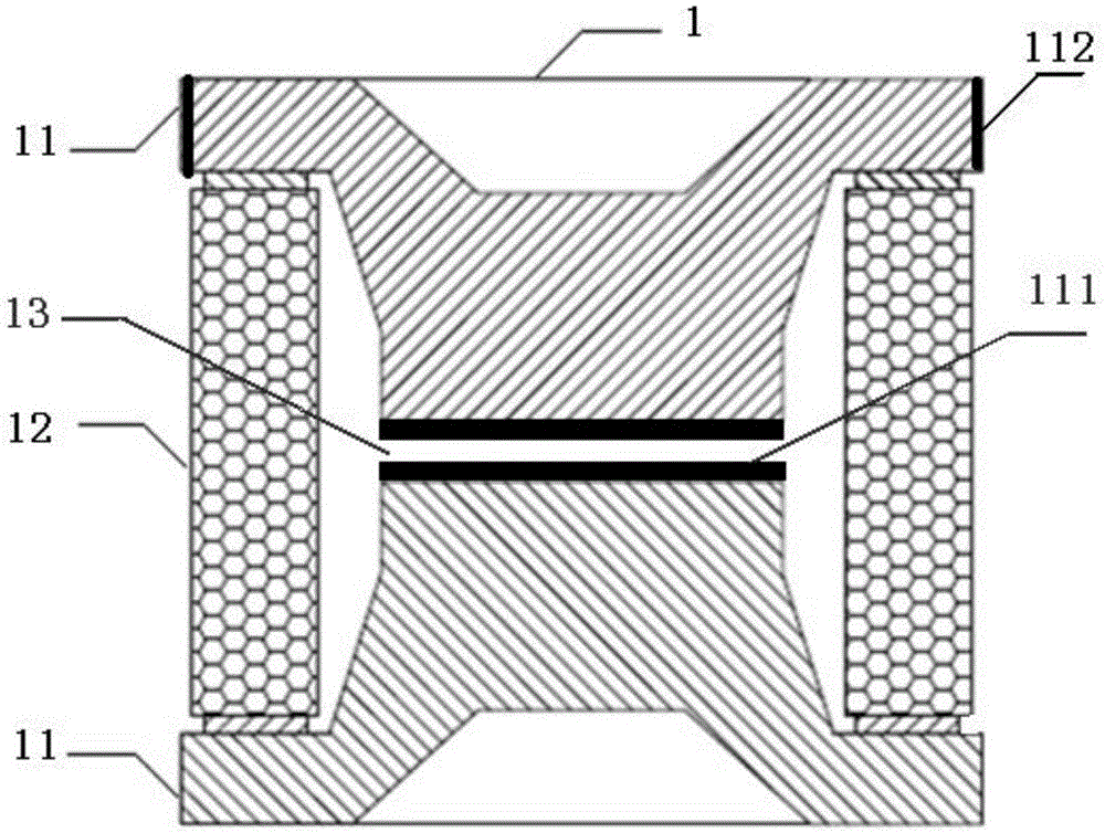 Gas discharge tube and metalized electrode used for same