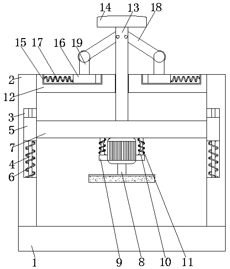 Polishing device for railway transportation equipment