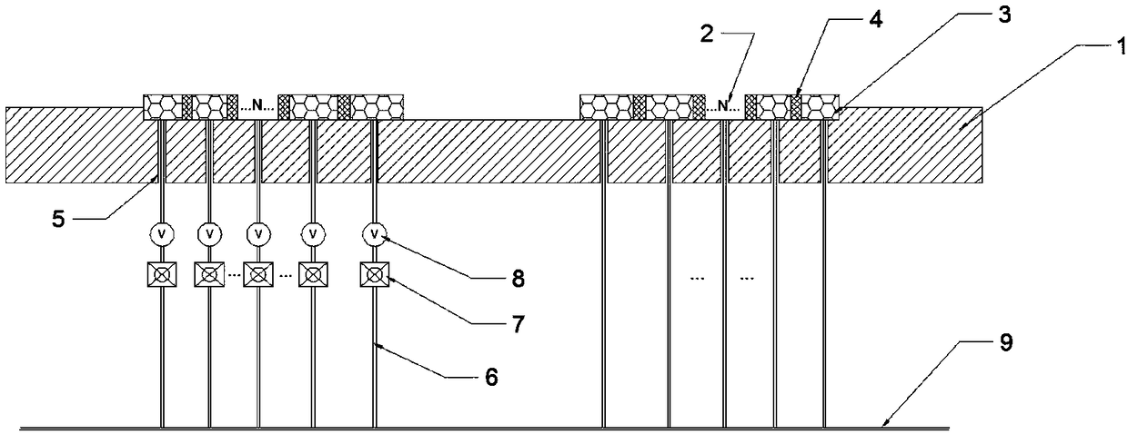 A tunable two-dimensional thermal invisibility cloak based on multilayer graphene ring layers