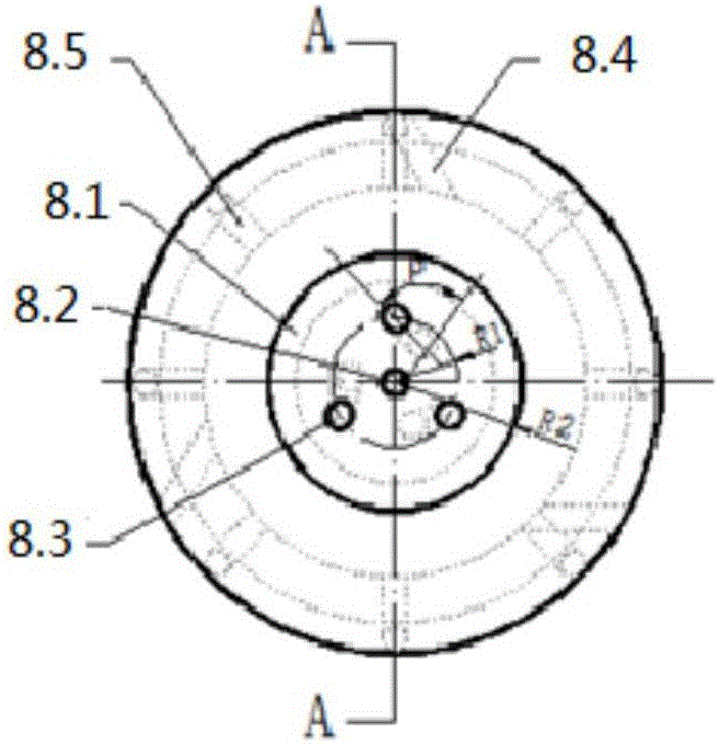 Hole flushing device for coal mine downhole gas extraction drill holes