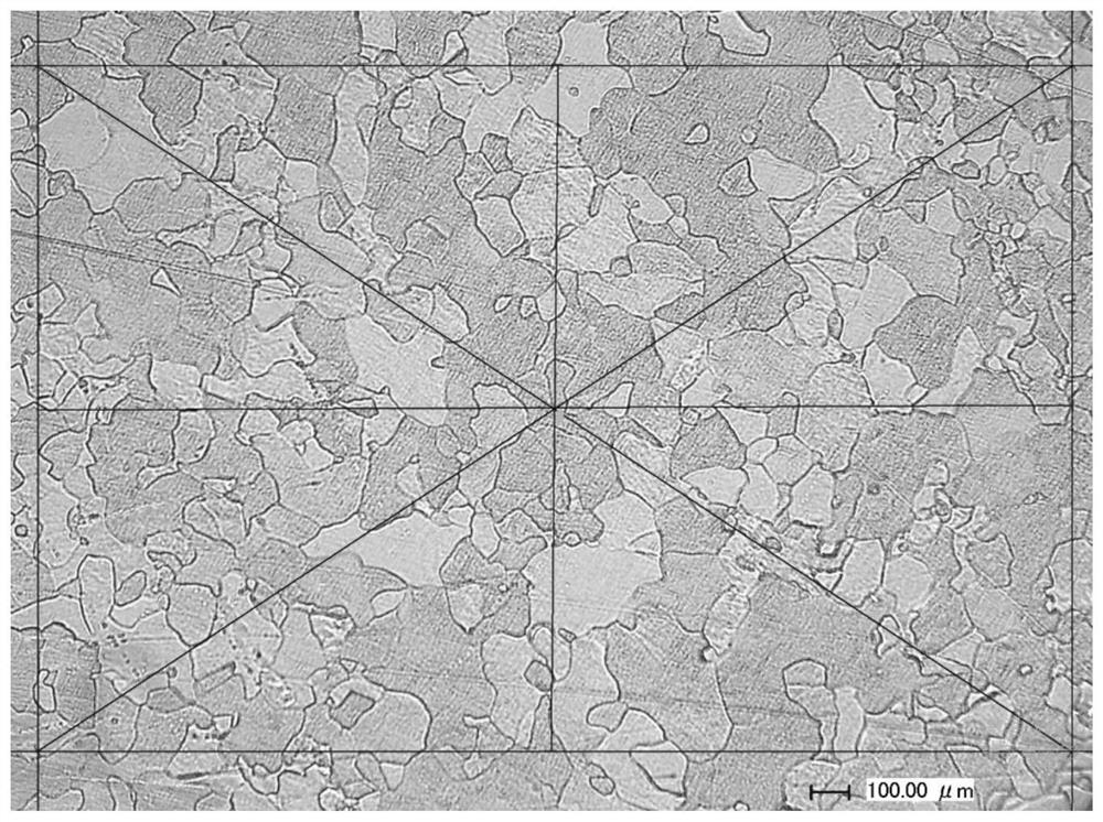 A manufacturing process for target crystal grain miniaturization