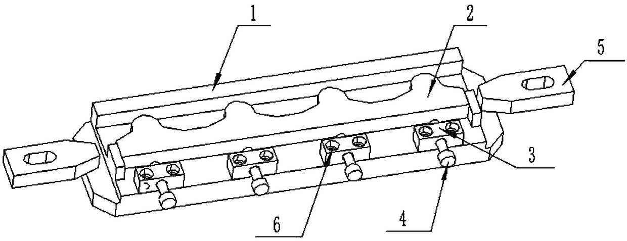 Clamped position removal process of special-shaped aluminum alloy workpiece