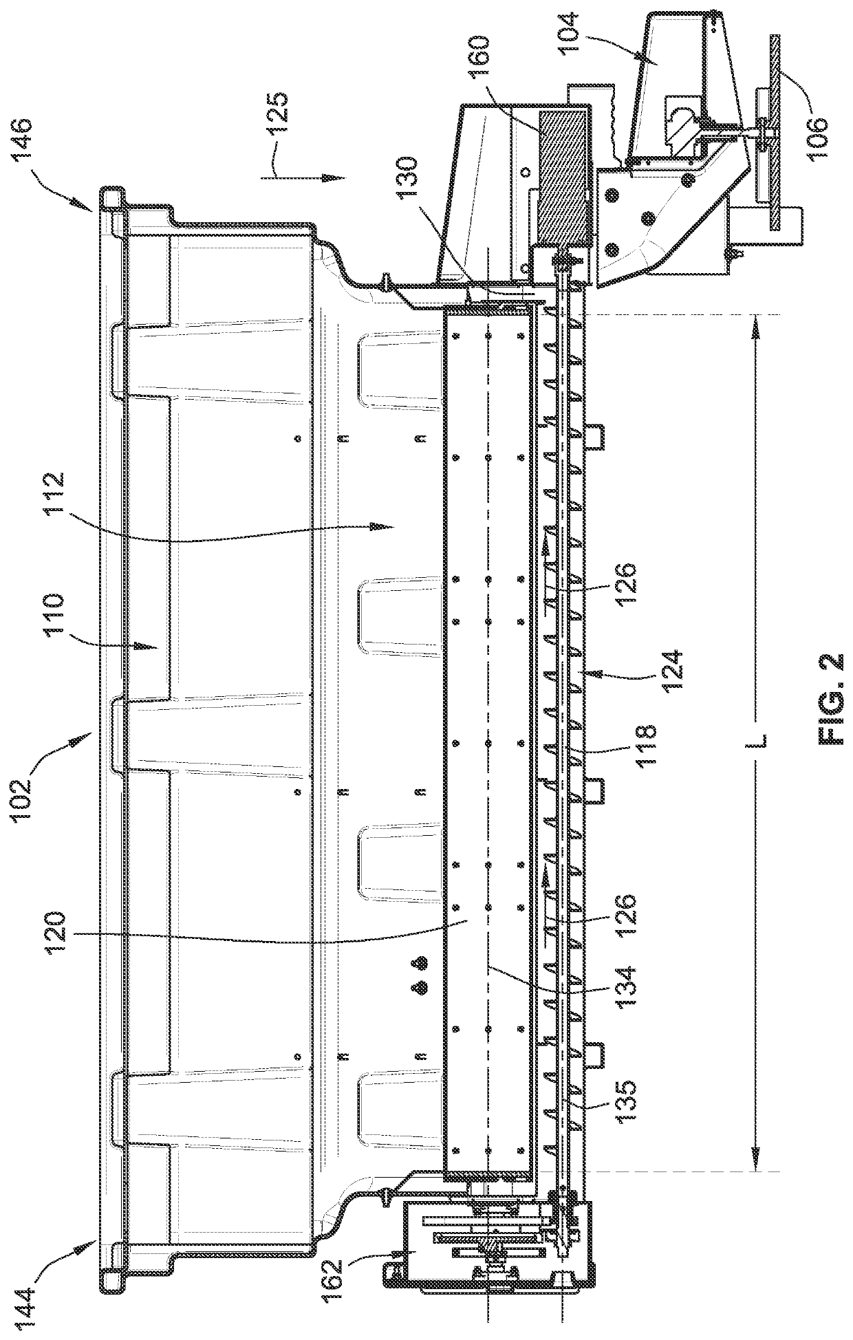 Spreader for spreading granular material and method of spreading granular material