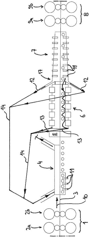 Method and device for pretreatment of rolled stock prior to hot rolling