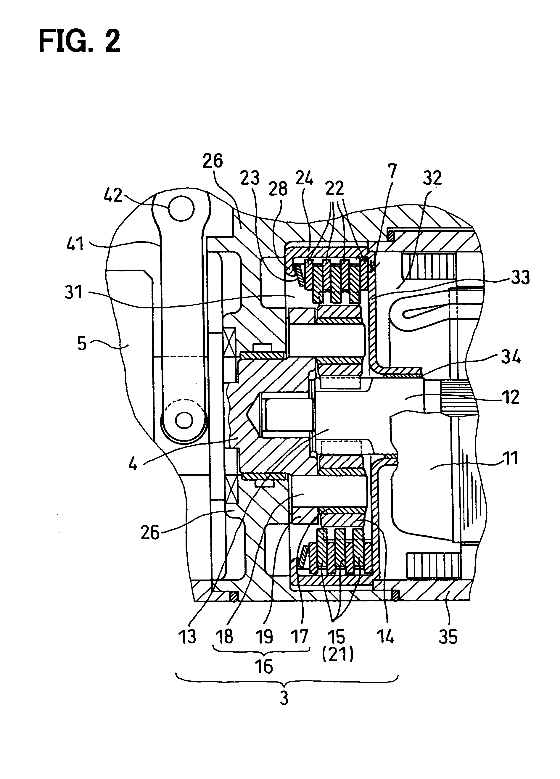 Starter having excessive-torque-absorbing device