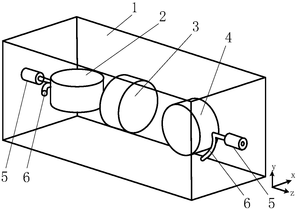 Coupling structure dielectric resonator filter