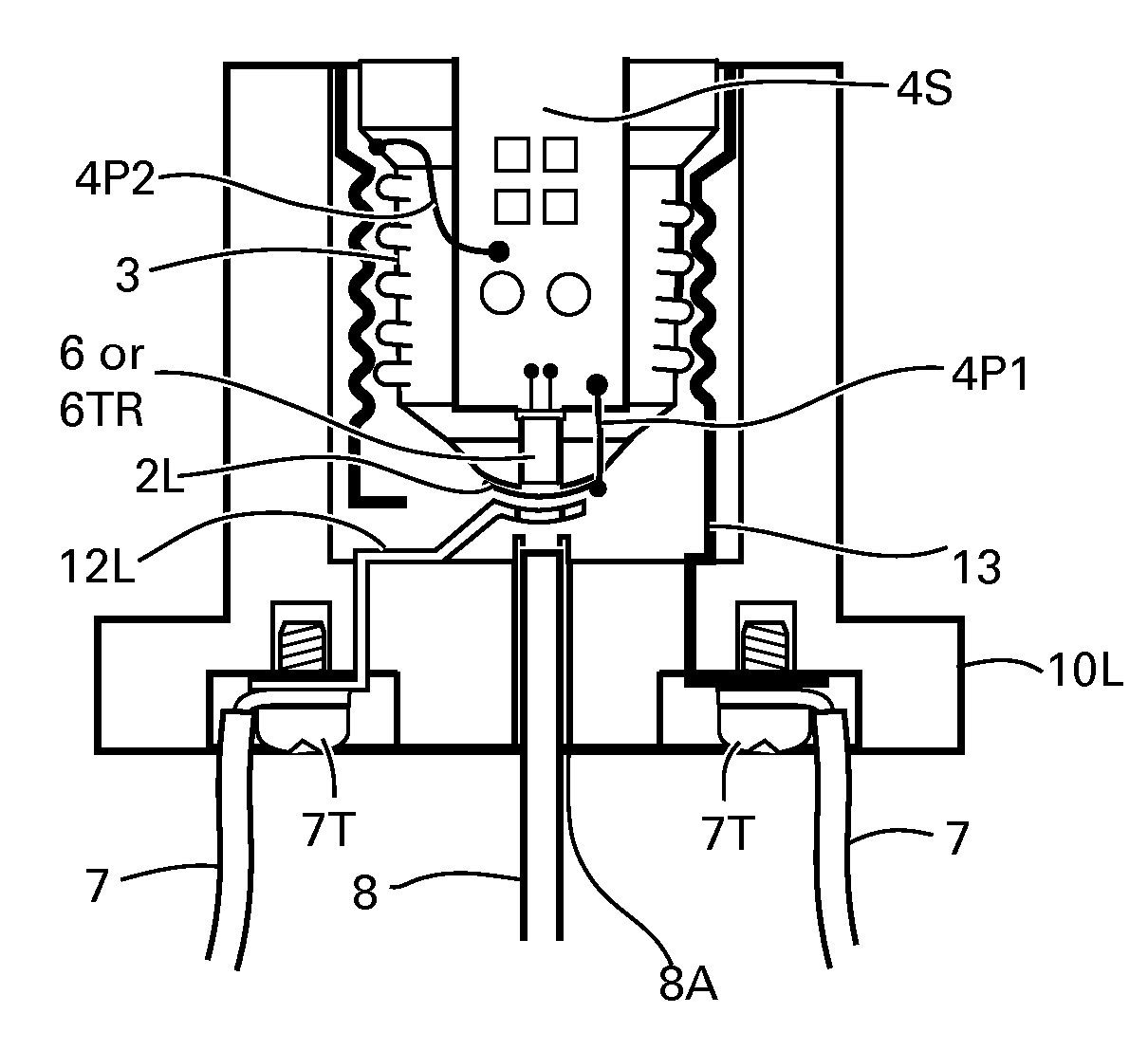 Method and Apparatus for Propagating Optical Signals along with Power Feed to Illuminators and Electrical Appliances