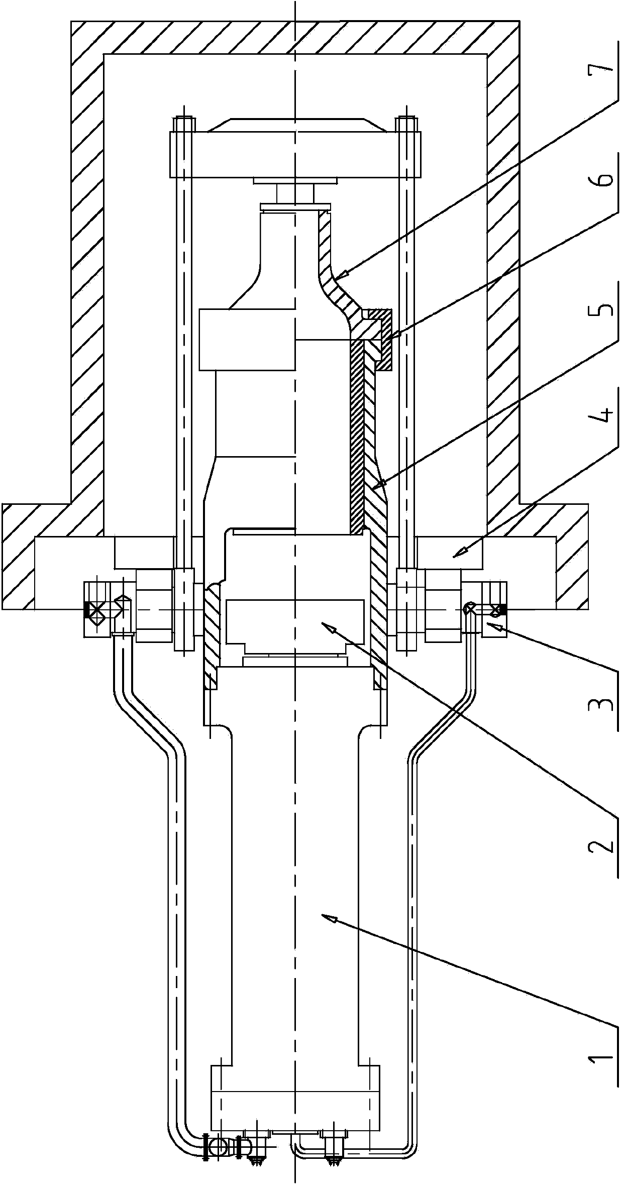 Rotary carbon electrode extruder and extruding method thereof