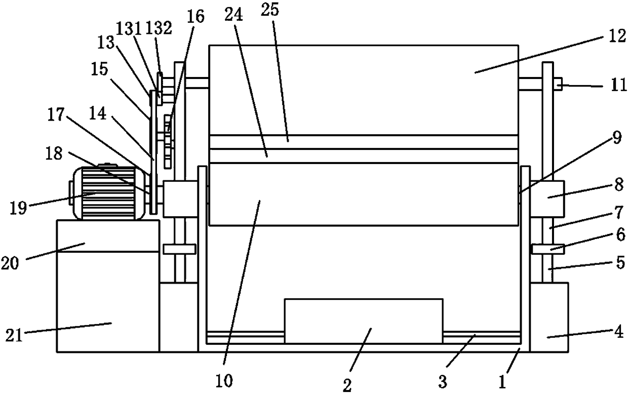 Calendering device and calendering method for producing table cloth