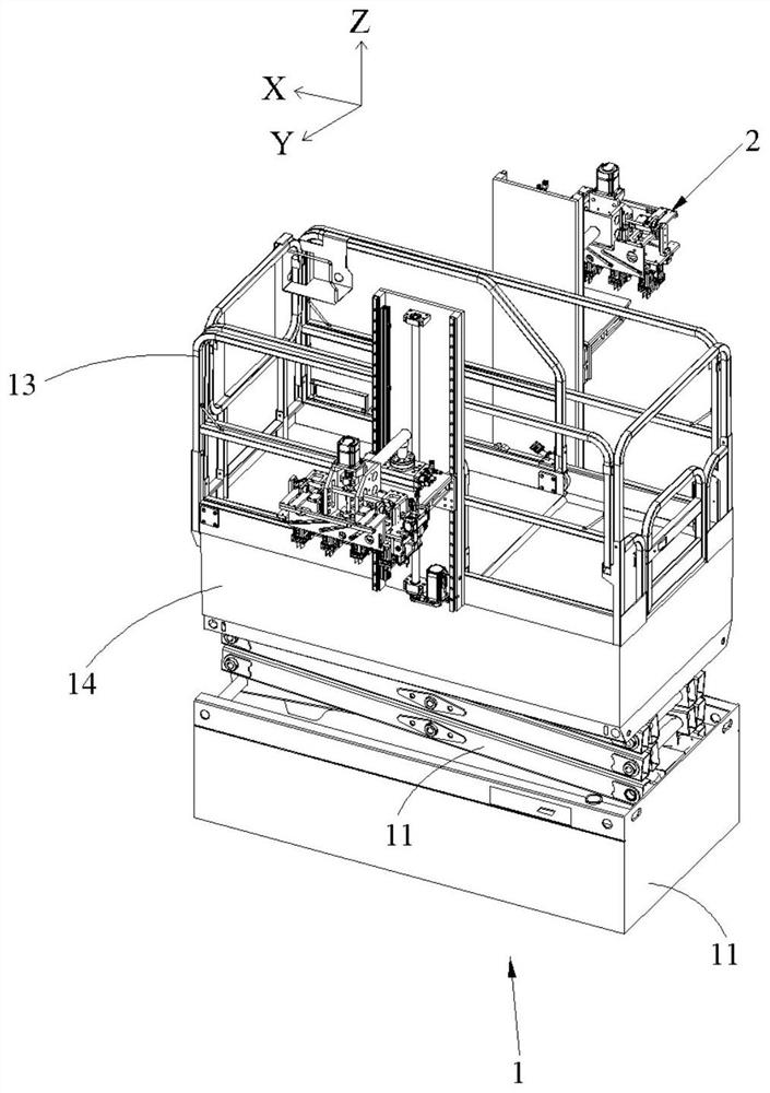 Electric power overhaul lifting device