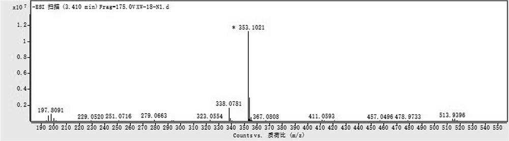 A kind of lignan compound in purslane and its extraction and separation method and application