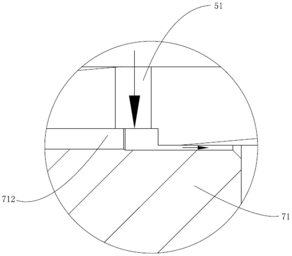 Assembling process of double oil cylinder pushing mechanism for injection molding machine