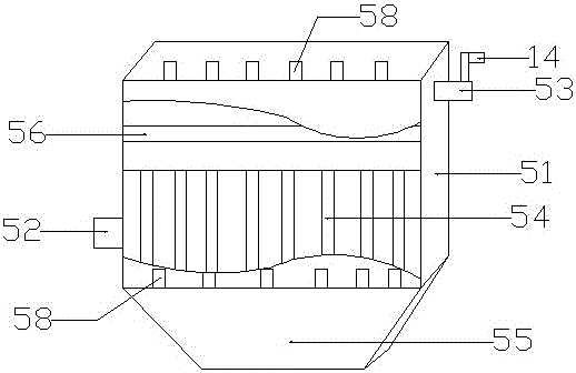 Method and device for dry treatment of waste incineration flue gas