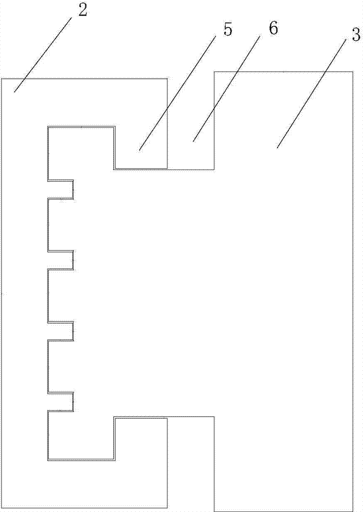 Inserting-connection assembly for air conditioner installation