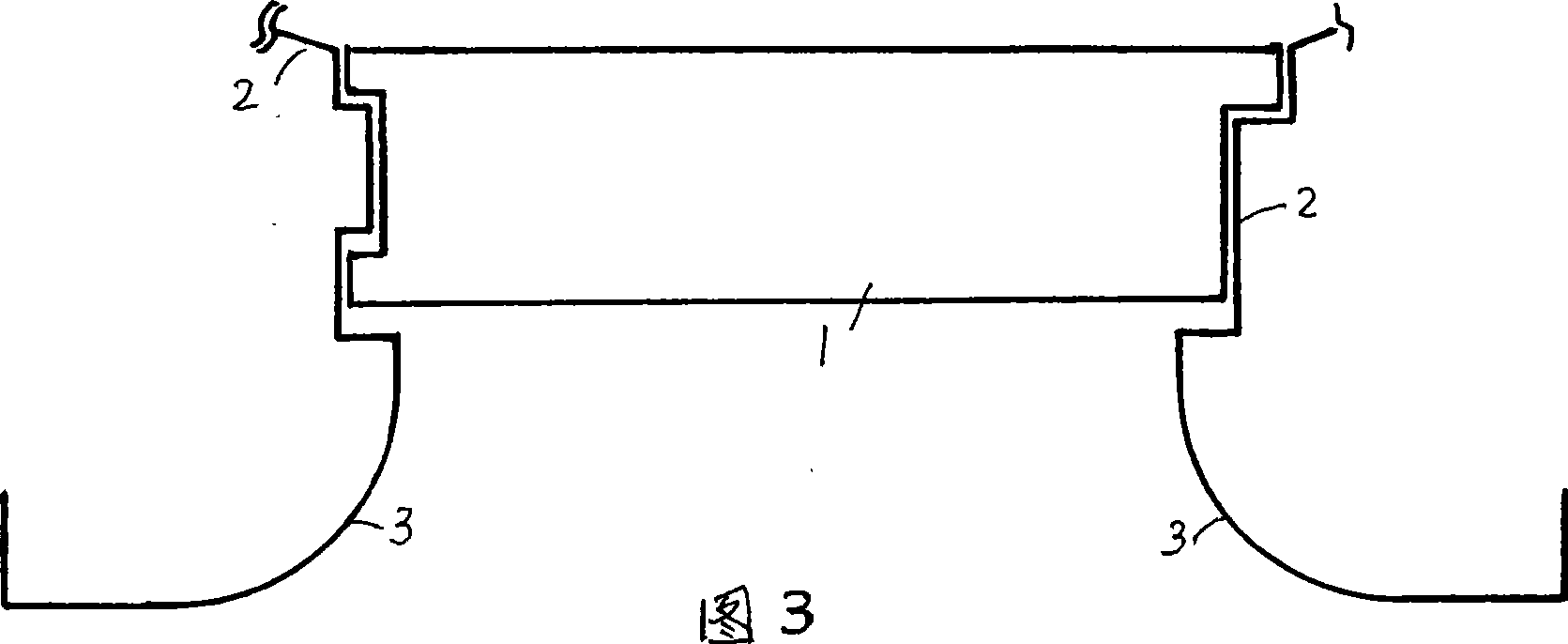 Doorframe element apparatus with arc shape instead of inner angle shape or external angle shape