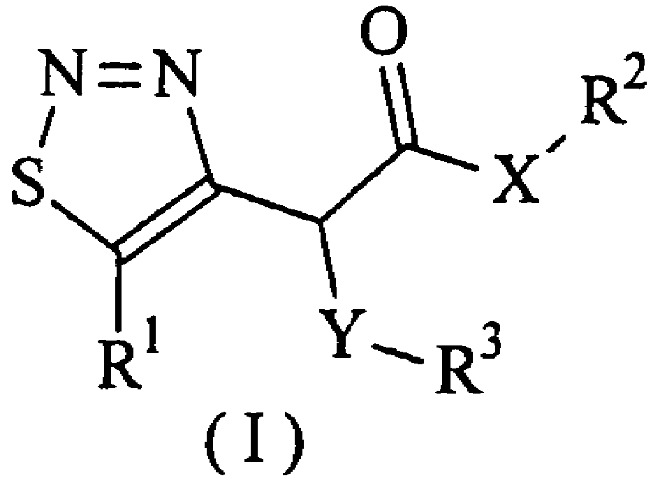 1,2,3-thiadiazole compounds, and their preparing process and bioactivity