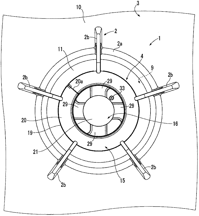 Gas stove