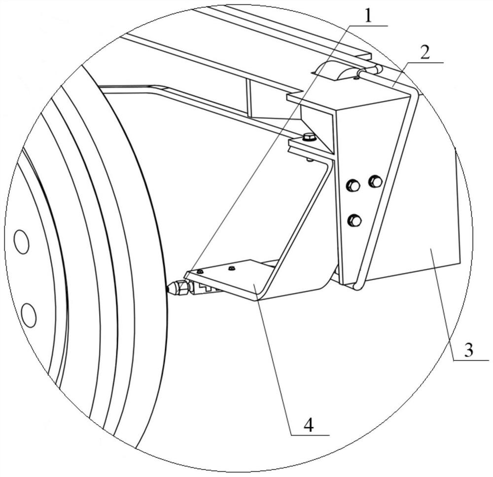 Angle-variable rim lubricating device