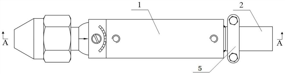 Angle-variable rim lubricating device