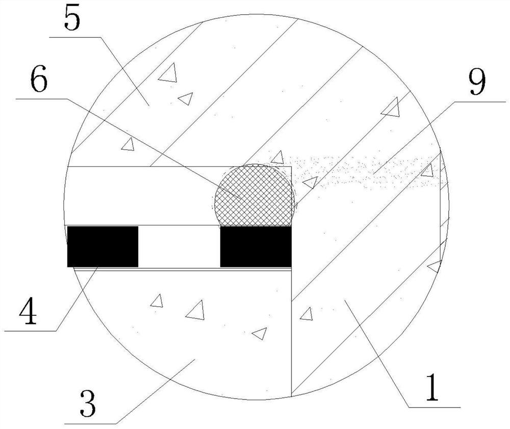 Pile head waterproof structure and construction method thereof