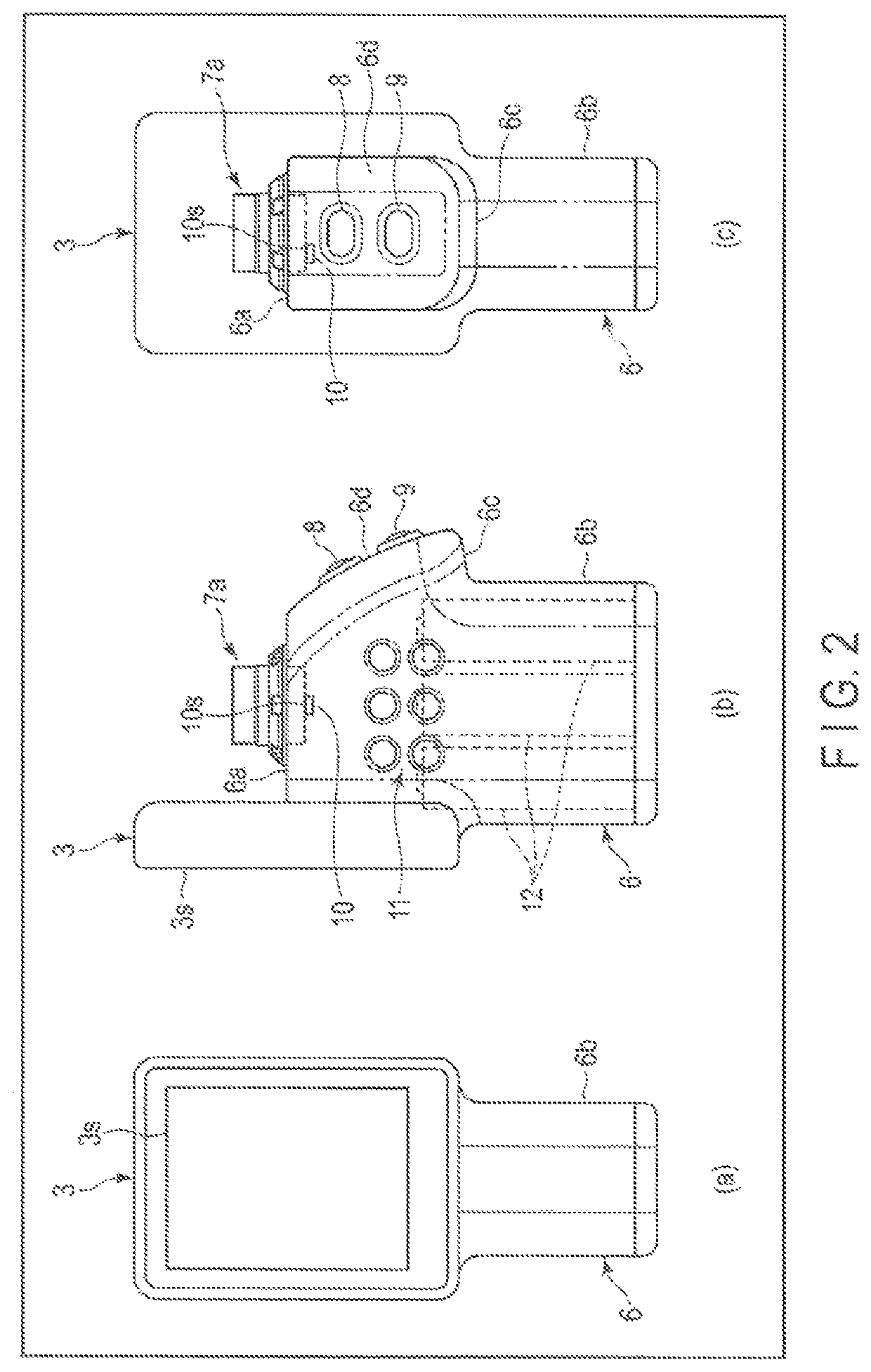 Medical examination sight maintaining videoscope