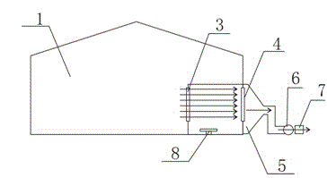 Workshop building provided with electric welding room and capable of preventing dust from diffusing