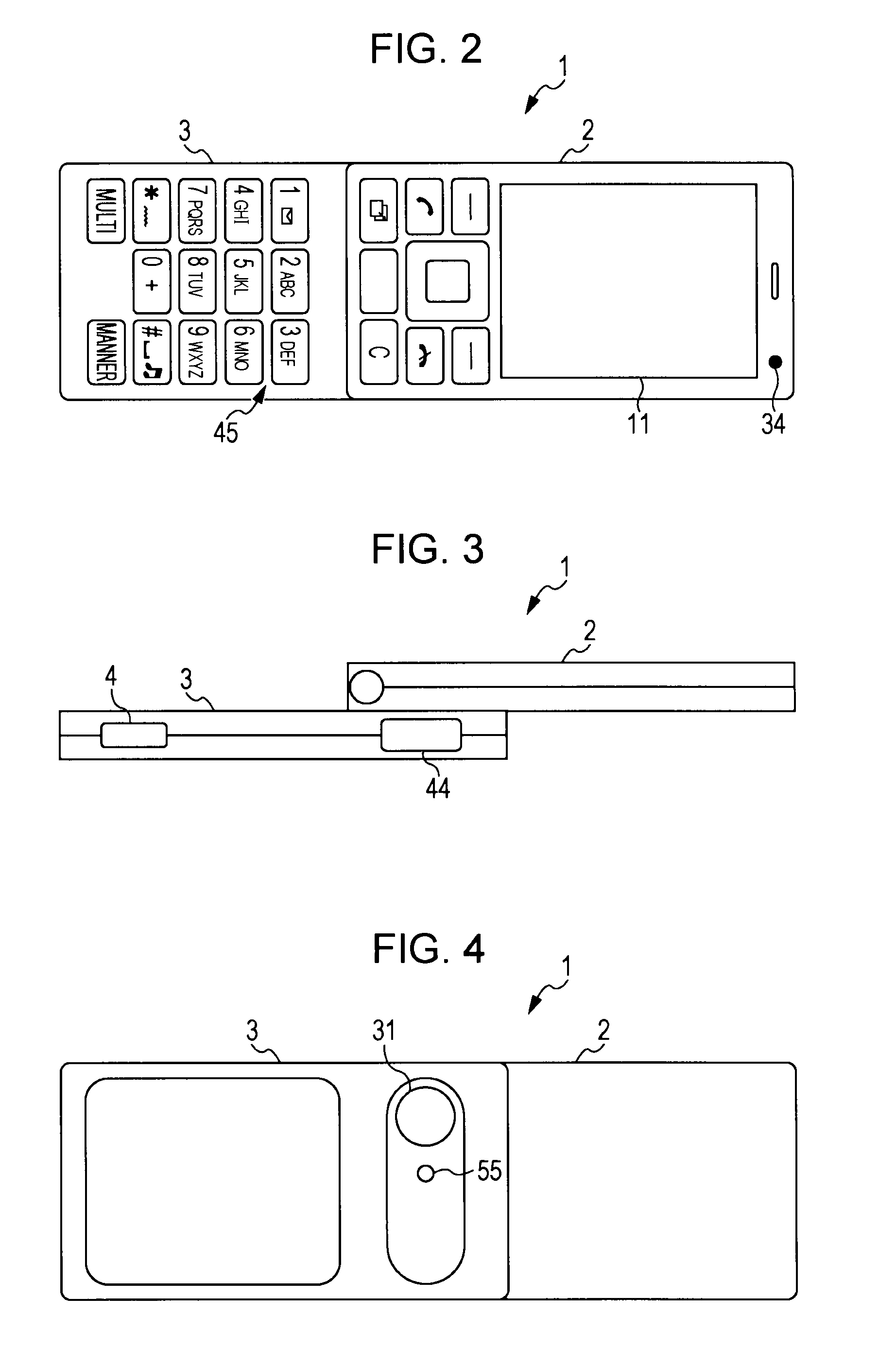 Mobile phone terminal with camera function and control method thereof