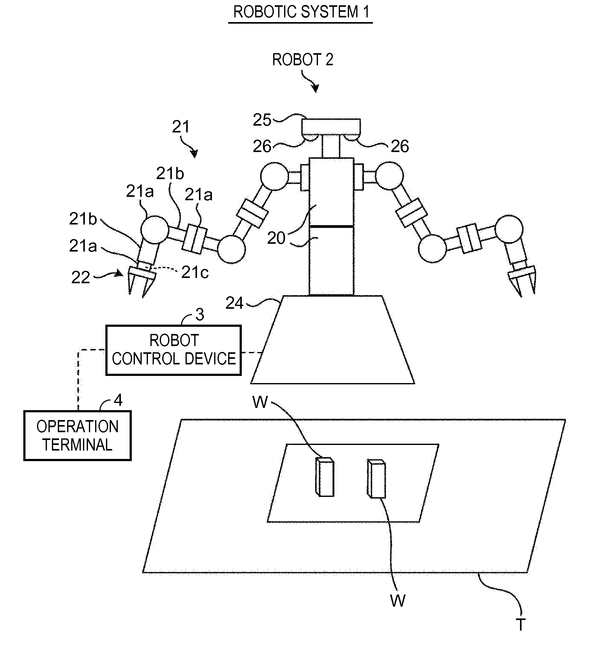 Robot control device, robot, robotic system, teaching method, and program