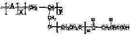 Green environment-friendly polyether carboxylic acid ester corrosion inhibition and scale inhibitor and preparation method thereof