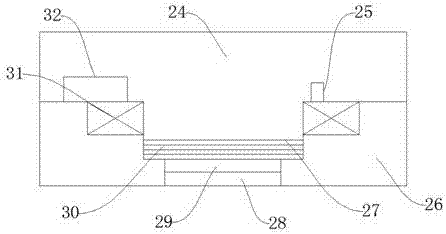 Car rear axle differential device