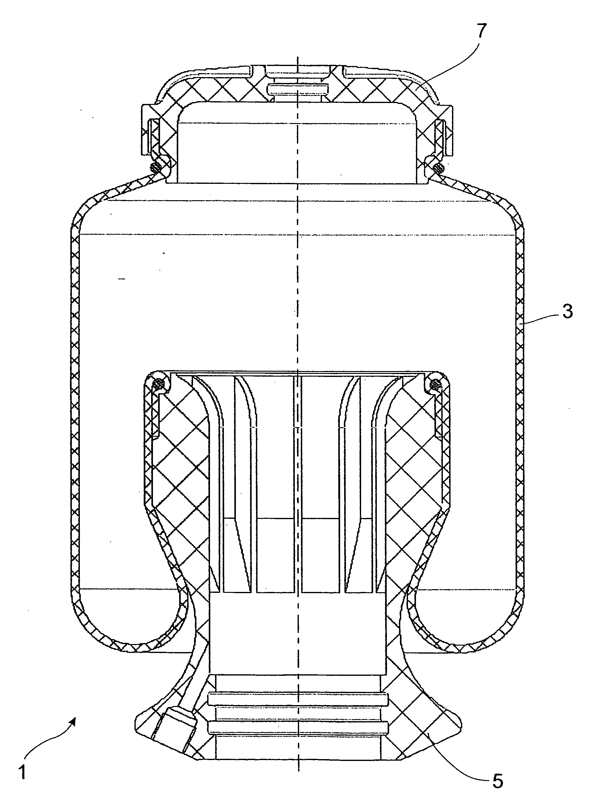 Pneumatic spring