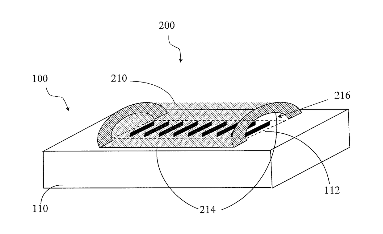 Protective Cover for an Acoustic Wave Device and Fabrication Method Thereof