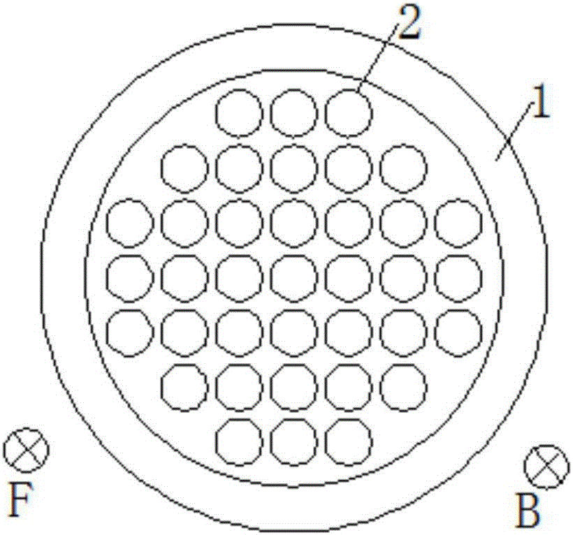 Magnet parallel pressing forming method and forming equipment thereof