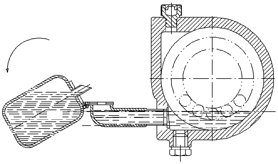 Fixed-point automatic oiling device of marine pump shaft seat