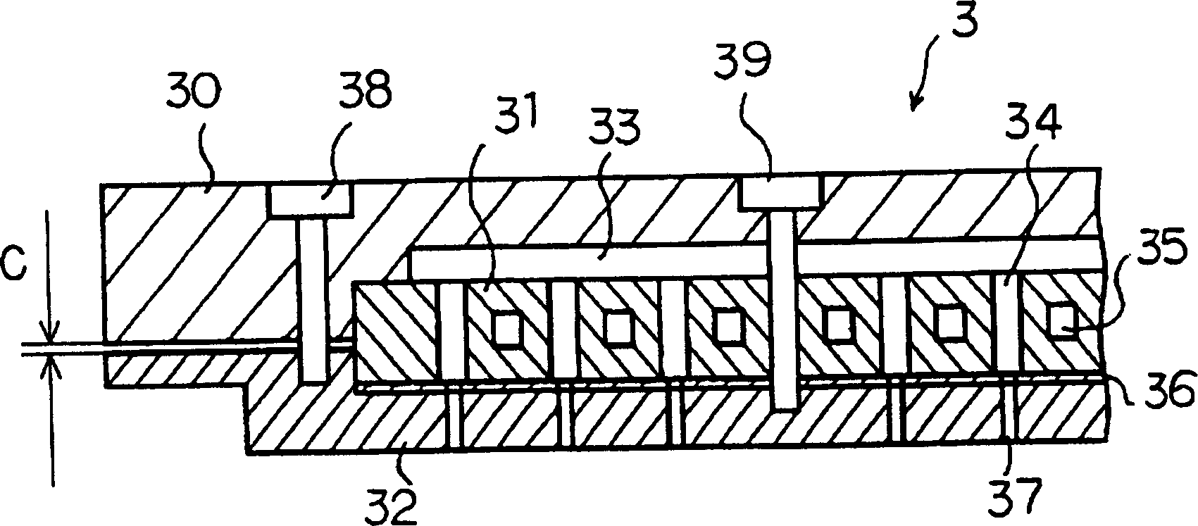 Upper electrode and plasma processing device