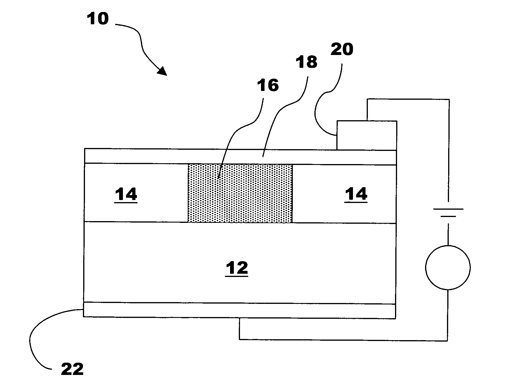 Coated spherical silicon nanoparticle thin film UV detector with UV response and method of making