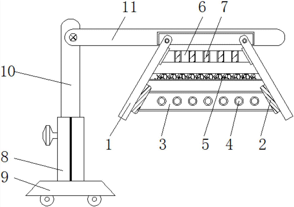 Easy-to-mount hanging bracket for lamps