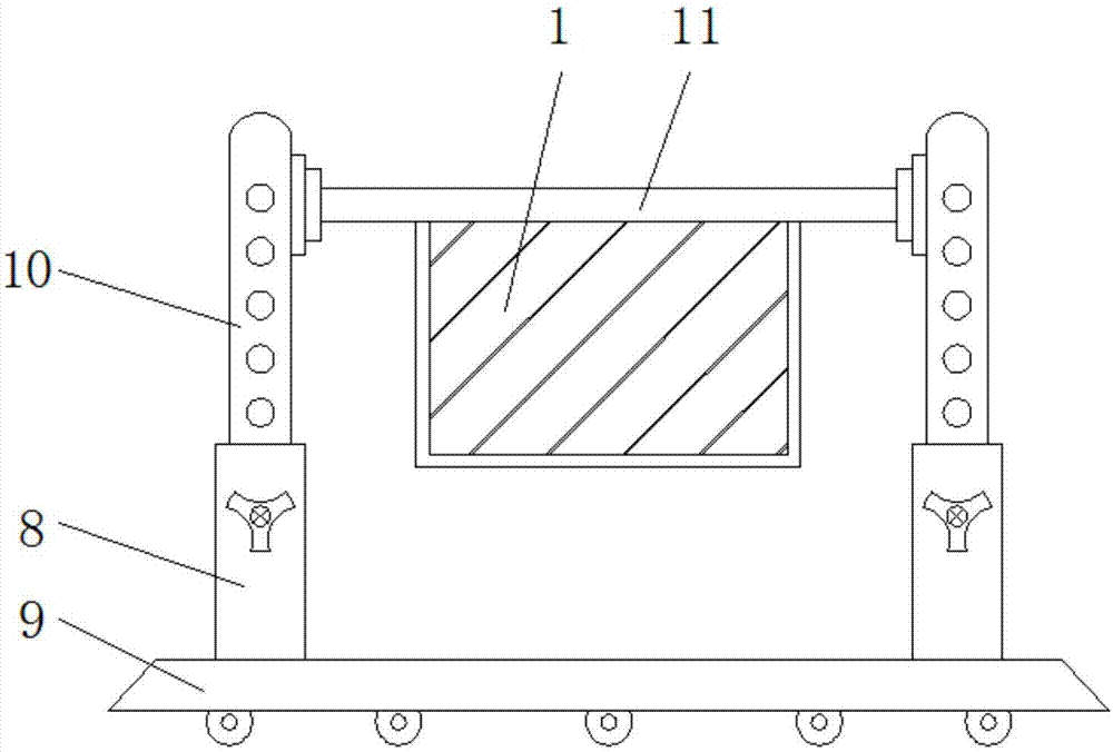 Easy-to-mount hanging bracket for lamps