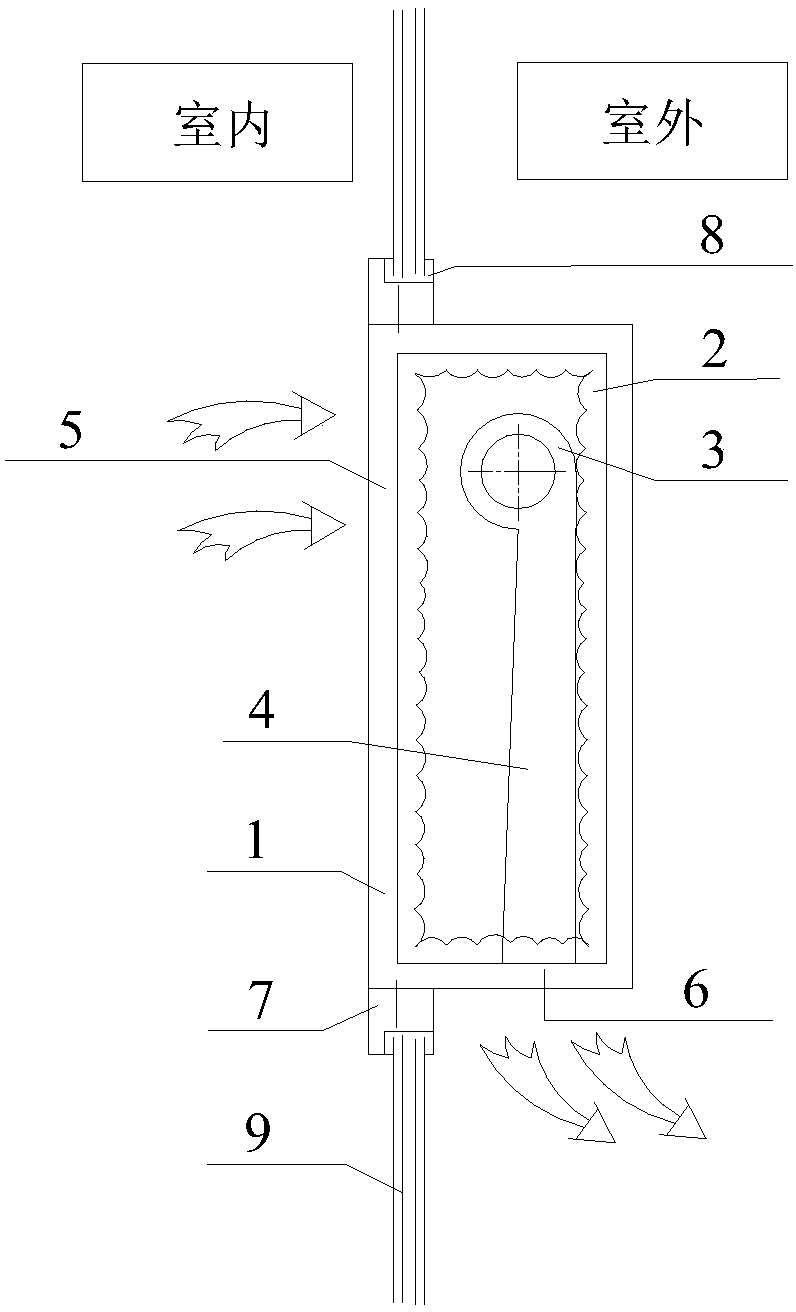 Ventilating sound isolator and mounting structure thereof