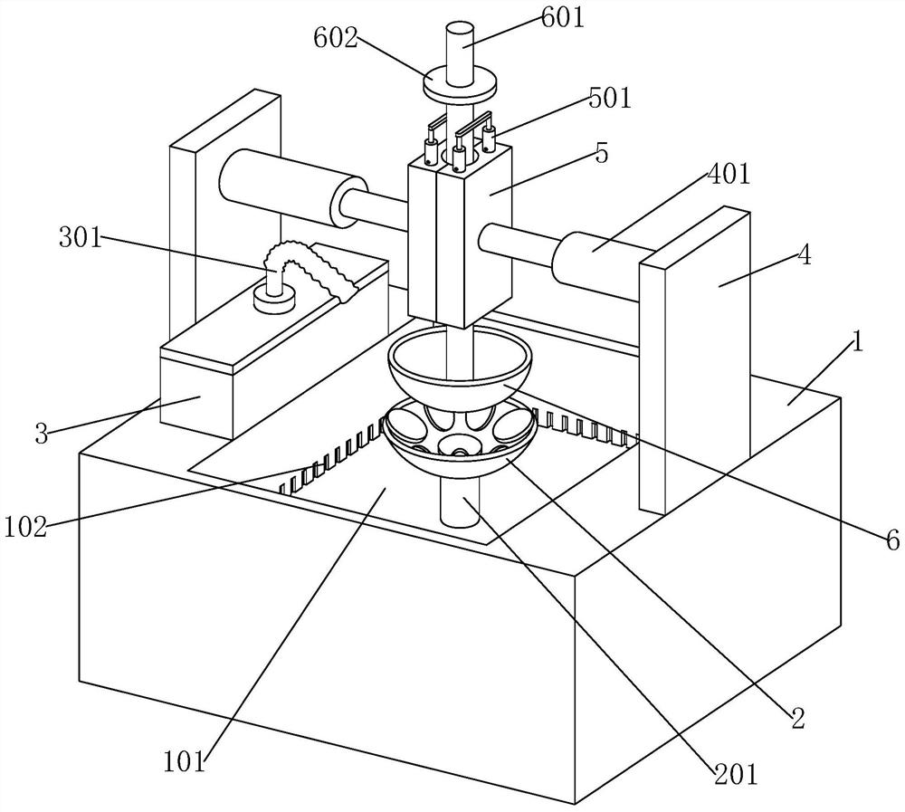 Disc feeding mechanism for infrared lens machining