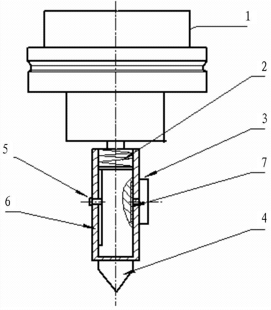 Device for rapid scribing and display, numerical control machine tool and rapid scribing method