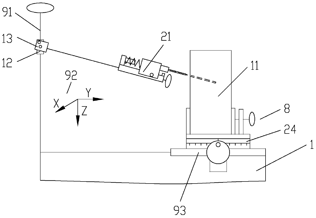 Fine crack making device and method of real rock sample