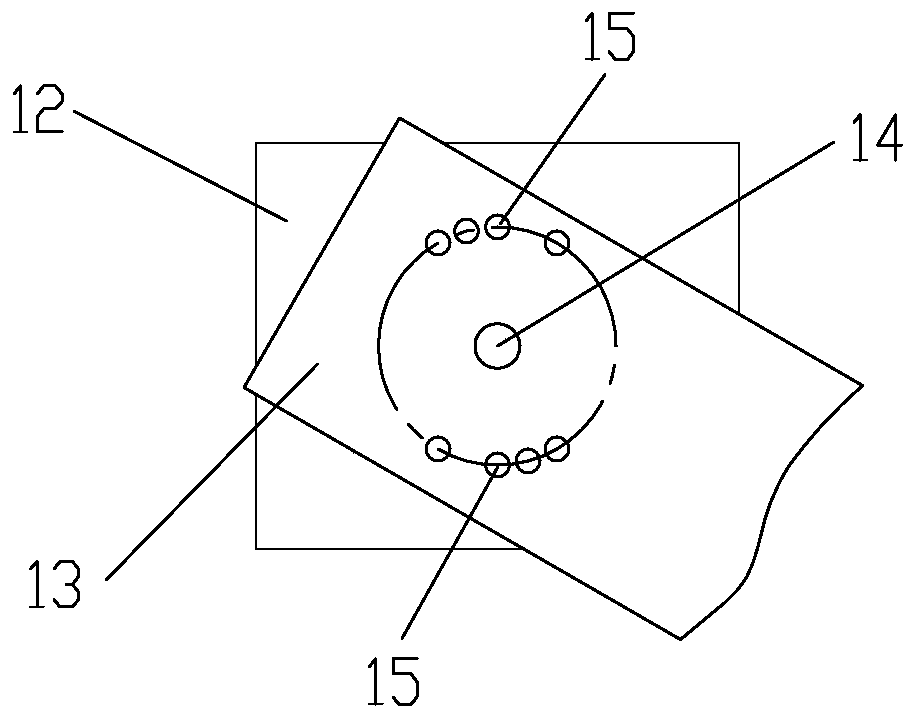 Fine crack making device and method of real rock sample