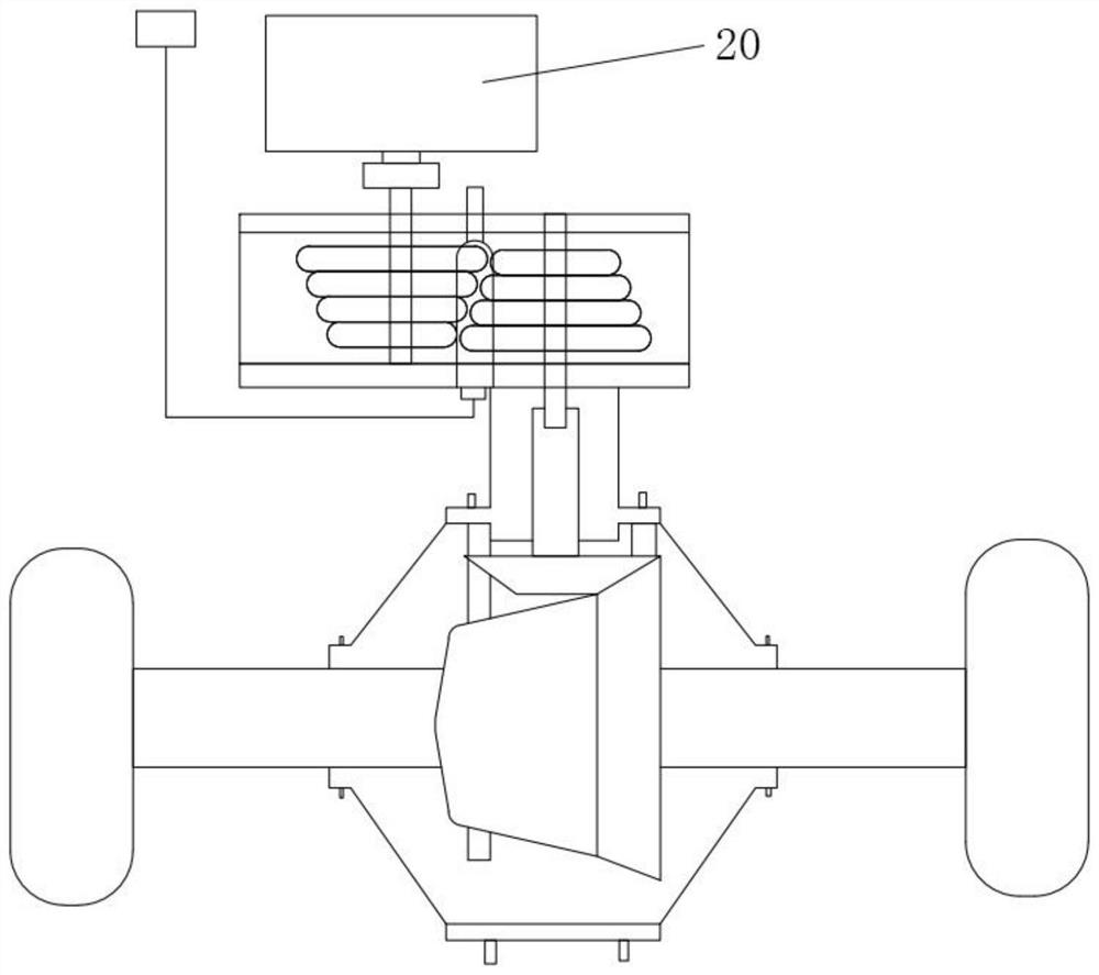 Motor vehicle driving axle