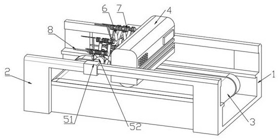 Ironing machine for cloth shrinking treatment