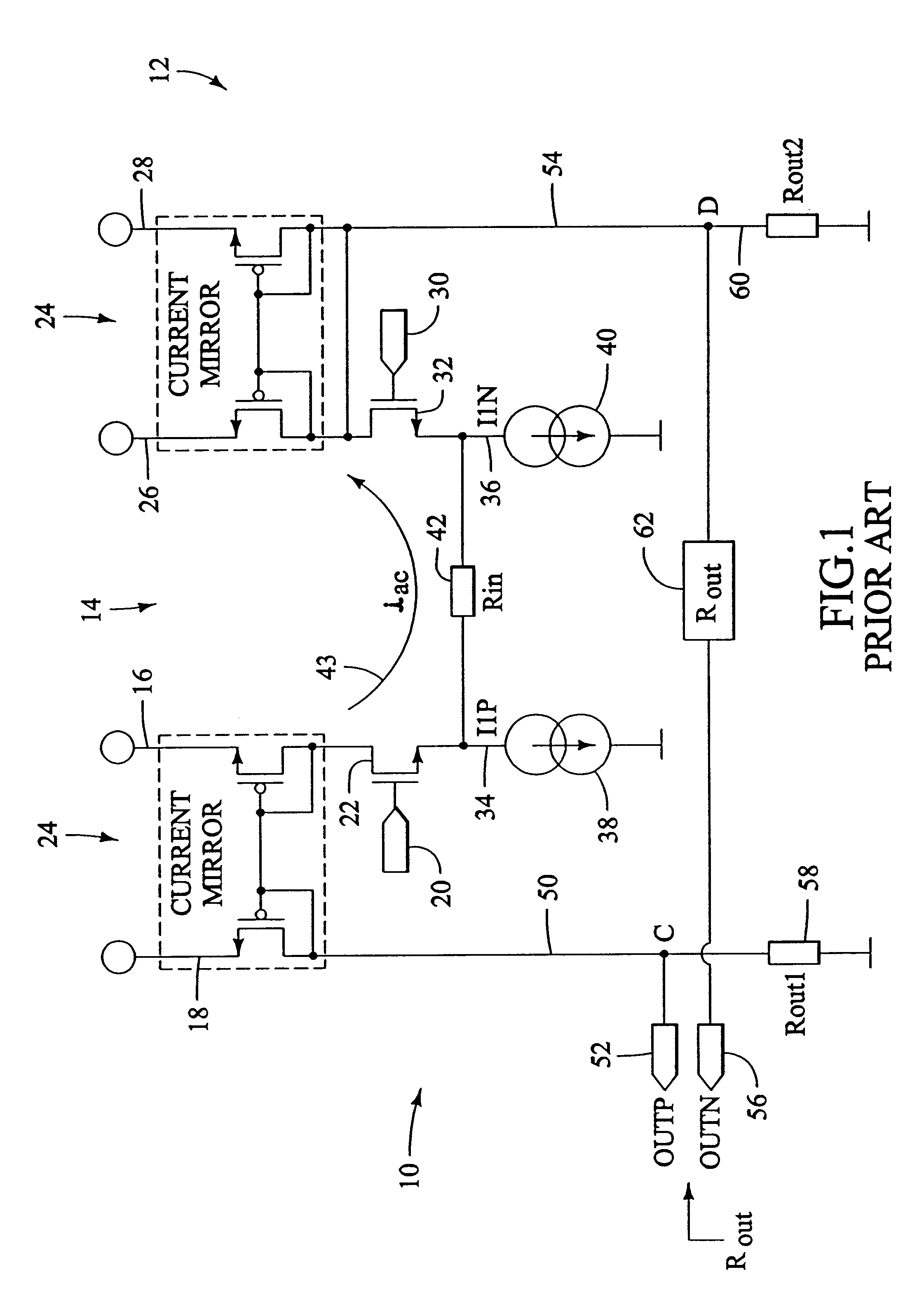 Programmable logarithmic gain adjustment for open-loop amplifiers